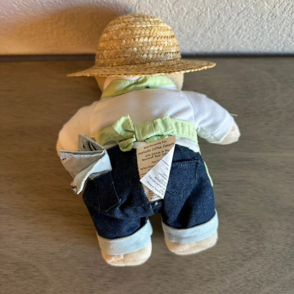 Starbucks Bearista Bear 47th Edition Gardener Plush Collectible Toy‎ - Picture 3 of 4